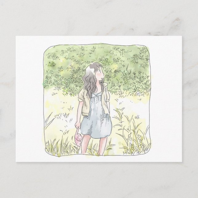 POSTAL さ な む な じ (Anverso)