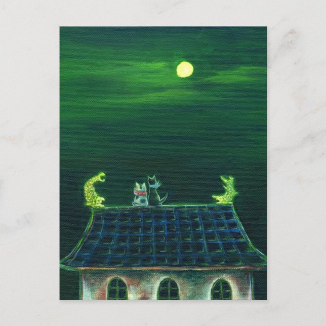 POSTAL シャチホコの夜 (Anverso)