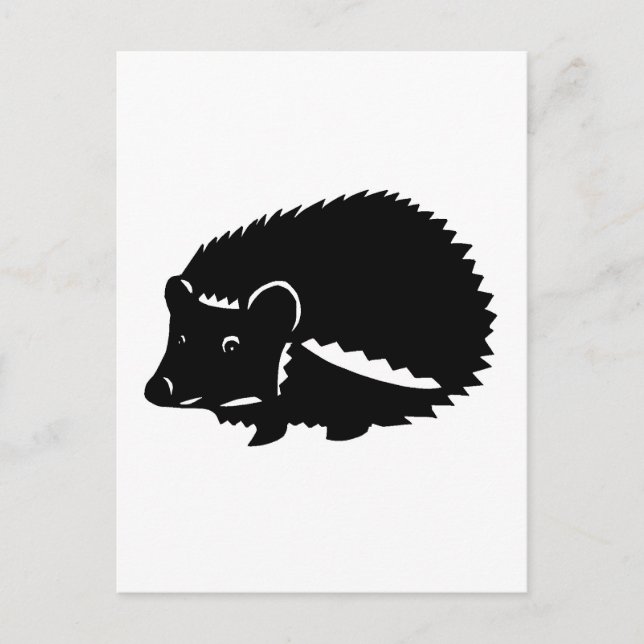 Postal ハリネズミ　グッズ　hedgehog (Anverso)
