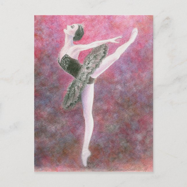 POSTAL ブラック・スワン　ポストカード (Anverso)