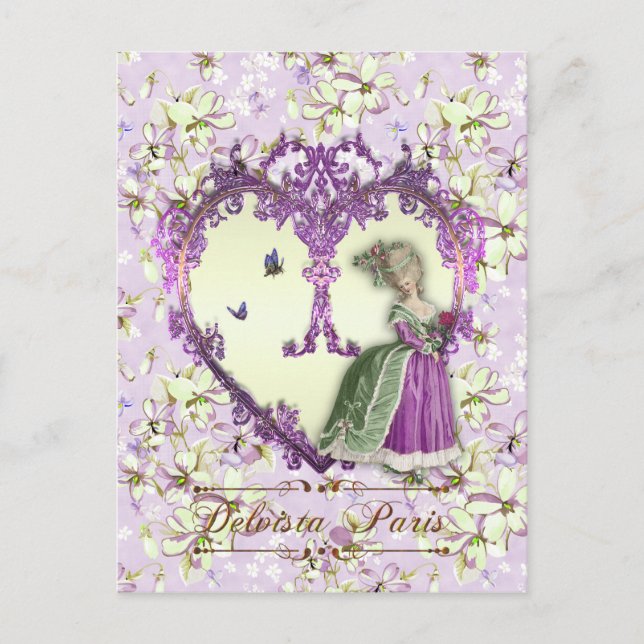 Postal マ リ ア・・ワ の ネ・・ポ ス・・・・・・・. Lilac^・・. (Anverso)