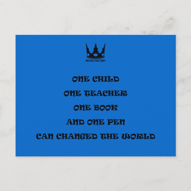 POSTAL ラ マ・(黒) (Anverso)