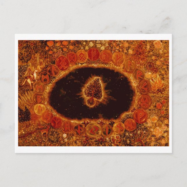 POSTAL 世 界 樹 (Anverso)