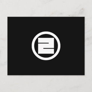 POSTAL 丸 に 一 の 角 字