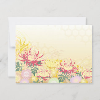 POSTAL 和の美しさを届ける*菊のポストカード