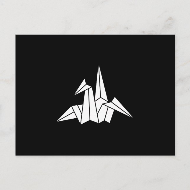 POSTAL 折 り 鶴 (Anverso)