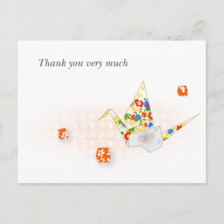 POSTAL 折 り 鶴 の ポ カ ス ド