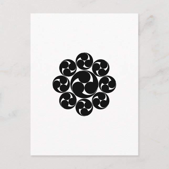 POSTAL 板 倉 巴 (Anverso)