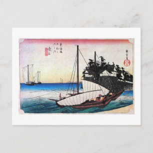 POSTAL 桑 名 宿, 広 重