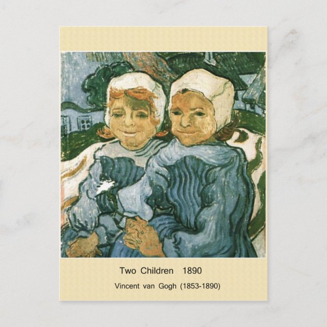 Postal 梵 高, Vincent Van Gogh (Anverso)