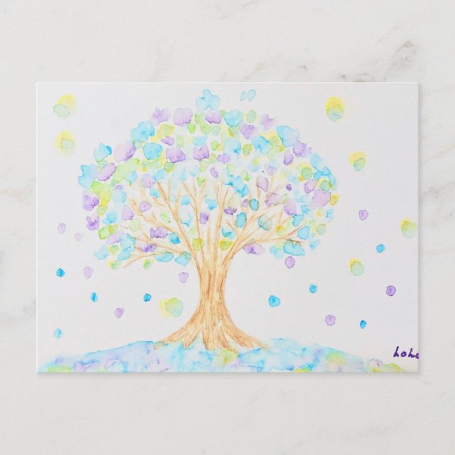 POSTAL 樹 (Anverso)