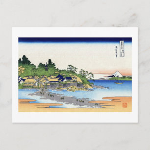 POSTAL 相 州 江 の 島 北 斎