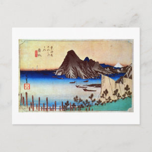 POSTAL 舞 坂 宿, 広 重