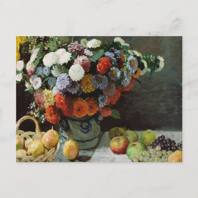 Postal 花 と 果 物 の る htém (Anverso)