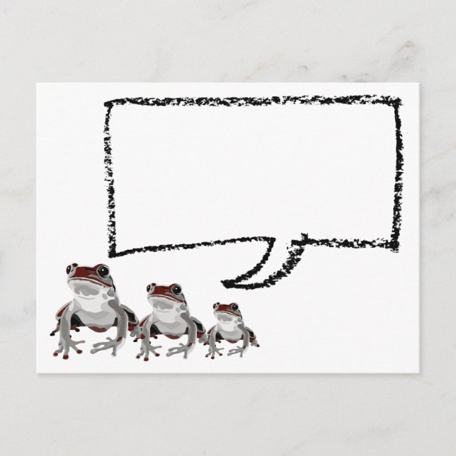 POSTAL 赤 カ エ ル ポ カ ス ド (Anverso)