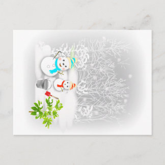 POSTAL 雪 だ る ま