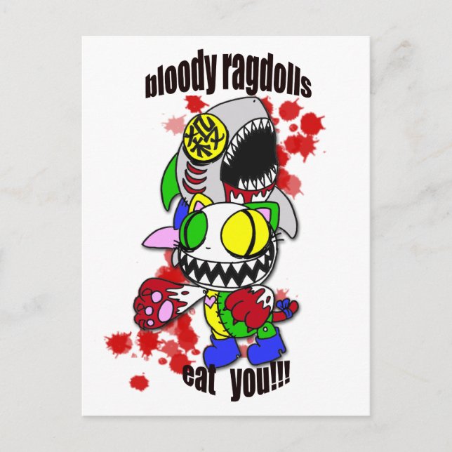 POSTAL 食 べ ち ゃ う ぞ (Anverso)