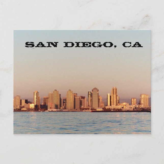 Postal 001_3accr1cap2, 001_3accr1, San Diego, CA (Anverso)