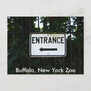 Postal 001, Búfalo, zoológico de Nueva York