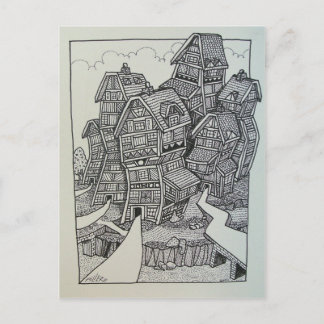 Postal 01 Tinta 4 por Piliero
