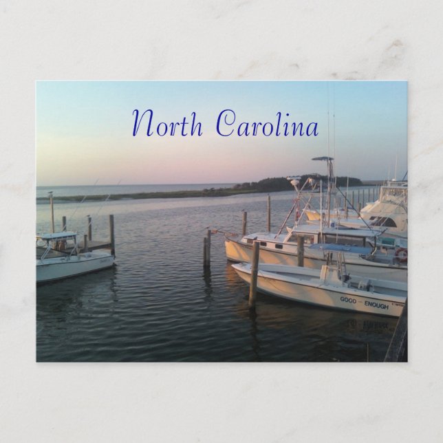 Postal 0611001956a, Carolina del Norte (Anverso)
