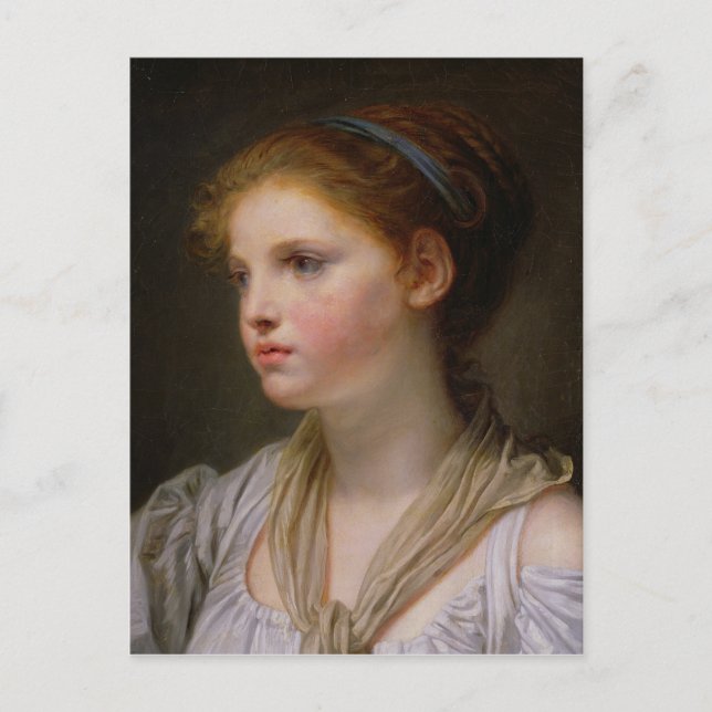 Postal 0 irl con cinta azul (Anverso)