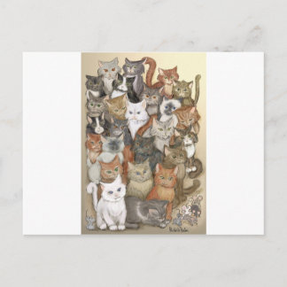 Postal 1000 gatos