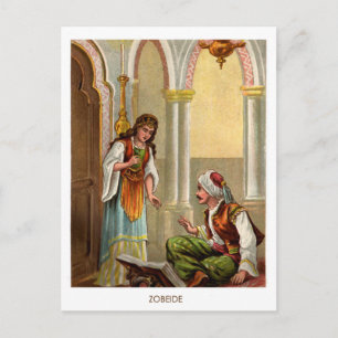 Postal 1001 noches árabes: Zobeide