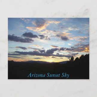 Postal 100_5037, Arizona Sunset Sky