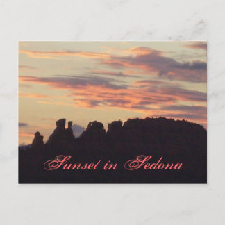 Postal 100_5045, atardecer en Sedona