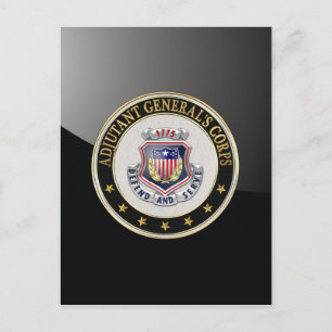 Postal [100] AG Corps Regimental Insignia [3D]