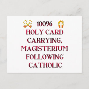 Postal ¡100% católico!