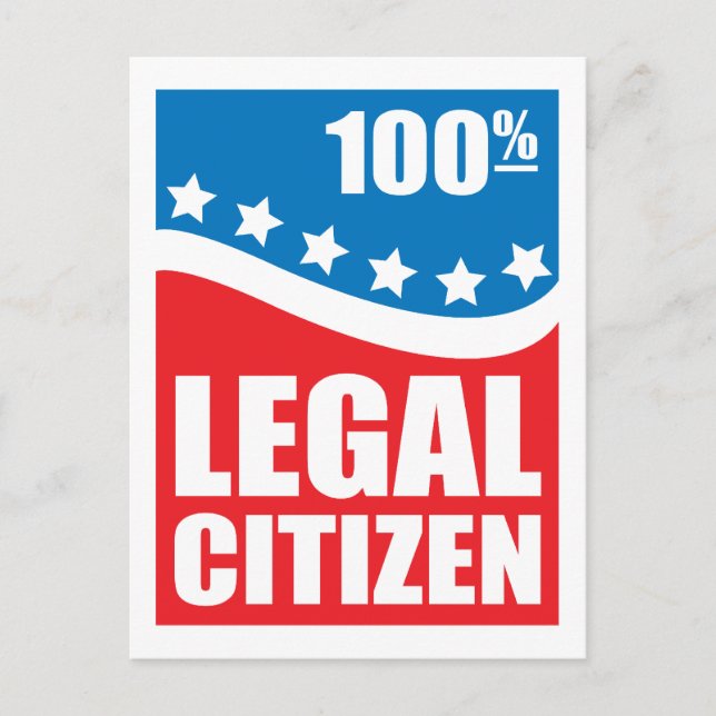 Postal 100% Ciudadano Legal (Anverso)