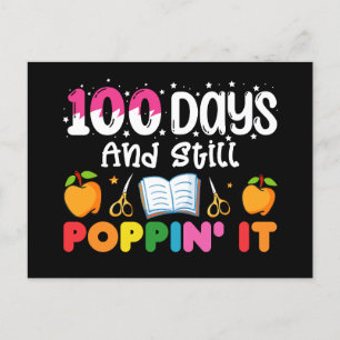 Postal 100 Días De Enseñanza Y Aún Así Lo Popinan