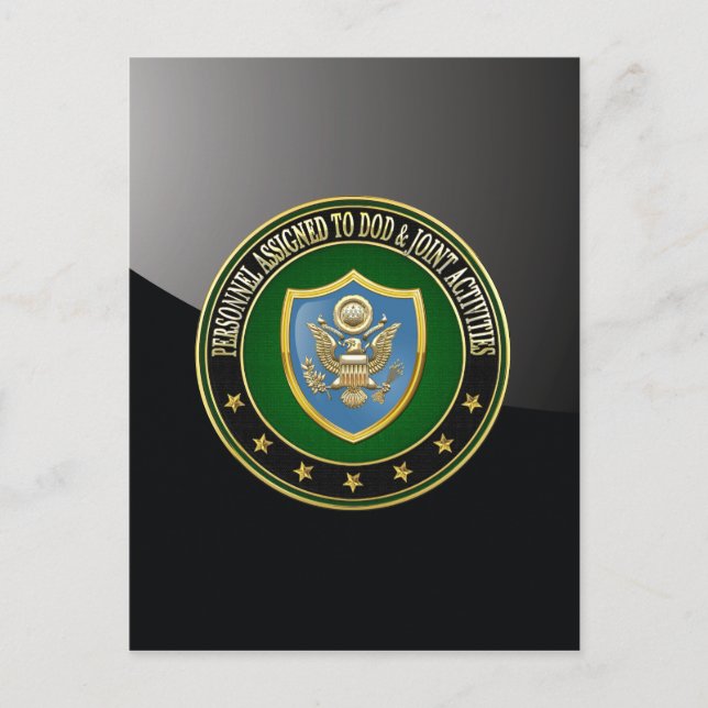 Postal [100] DOD & Joint Activities CSIB Edición especial (Anverso)
