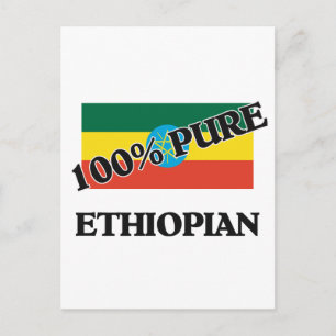 POSTAL 100% ETÍOPE