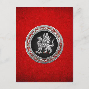 Postal [100] Griffin de plata sagrada