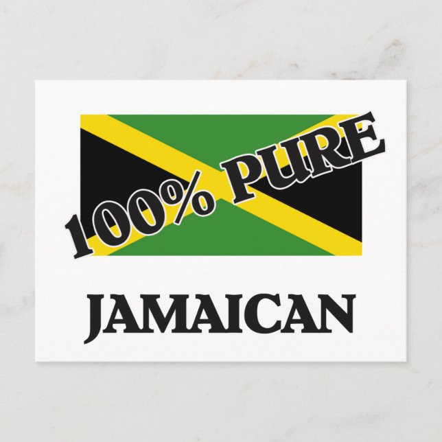 POSTAL 100% JAMAIQUINO (Anverso)