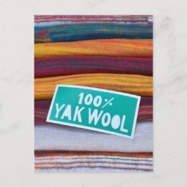 Postal 100% lana yak