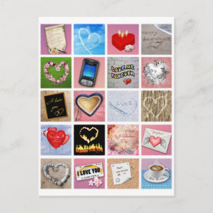 Postal 100 maneras de decir que te amo