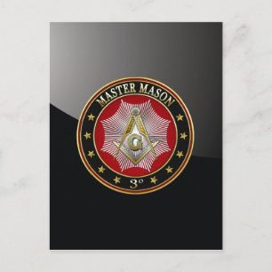 Postal [100] Master Mason - 3er grado Square & Compass