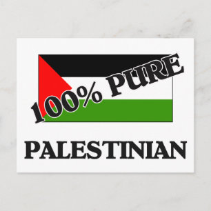 POSTAL 100% PALESTINO