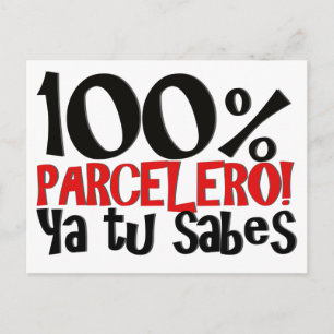 Postal 100% Parcelero, ya sabes