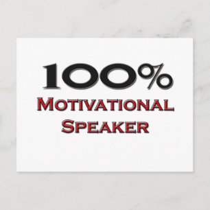 Postal 100 Por Ciento De Oradores Motivacionales