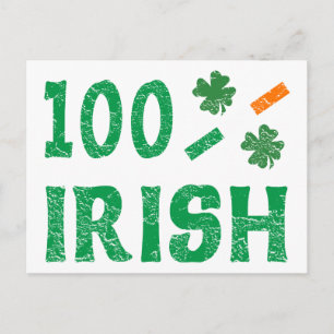 Postal 100 por ciento irlandés