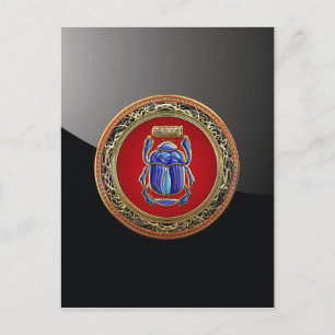 Postal [100] Tesoro: Antiguo Scarab egipcio