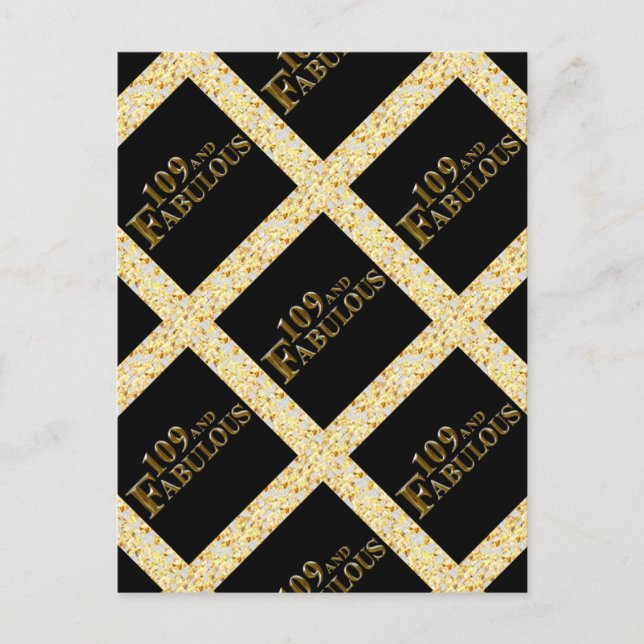 Postal 109 Cumpleaños  (Anverso)