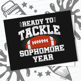 Postal 10.º Fútbol listo para enfrentarse a la escuela