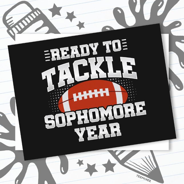 Postal 10.º Fútbol listo para enfrentarse a la escuela (Subido por el creador)