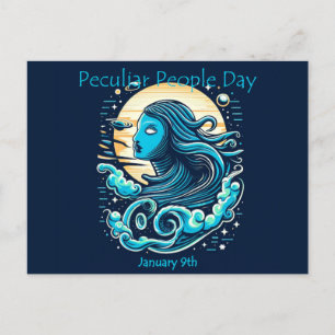 Postal 10 de enero - Día del Pueblo Peculiar